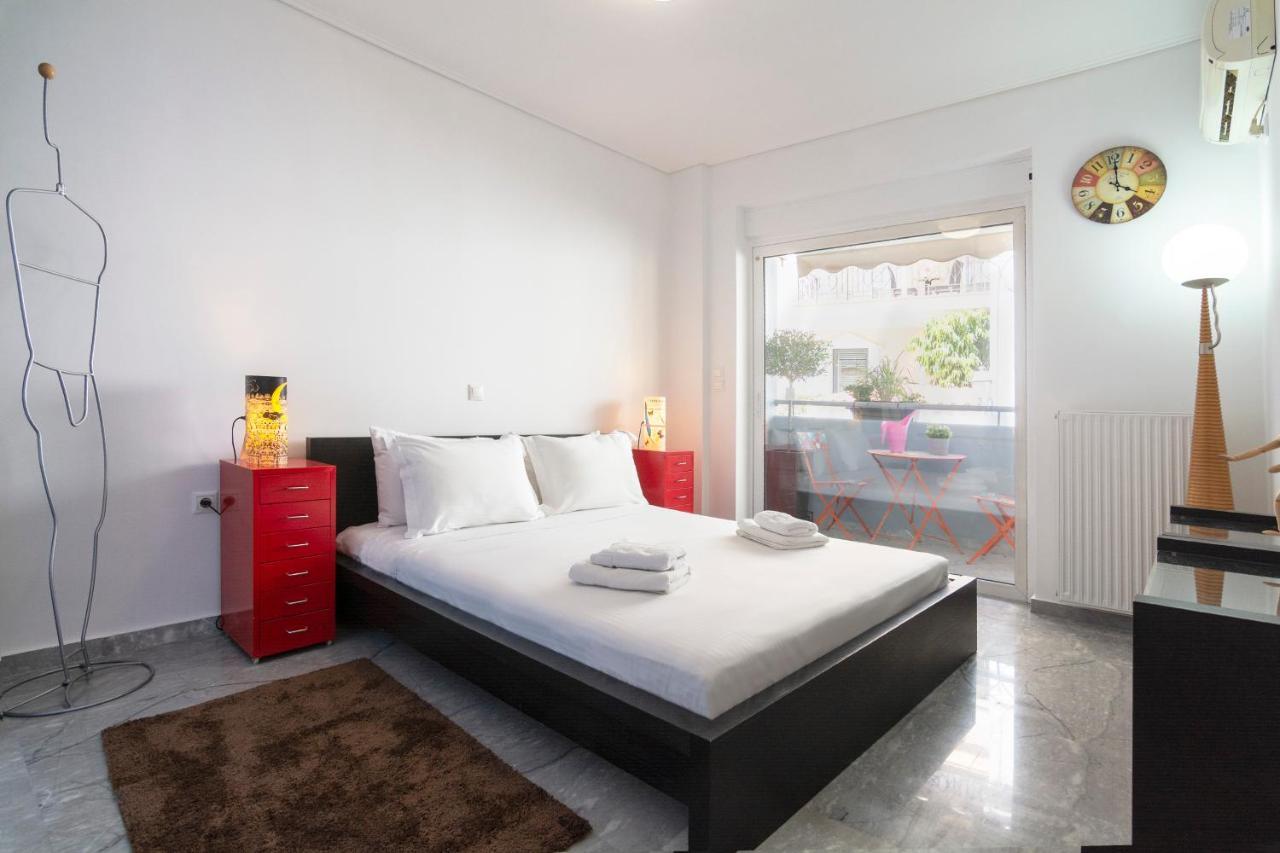Central 3Bd Apt. Near Acropolis Aten Exteriör bild