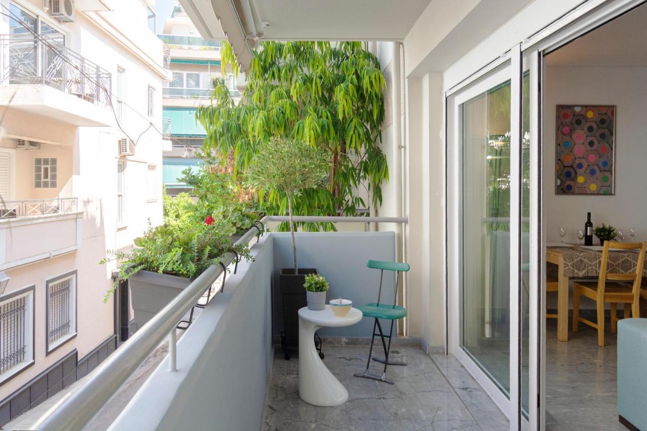 Central 3Bd Apt. Near Acropolis Aten Exteriör bild