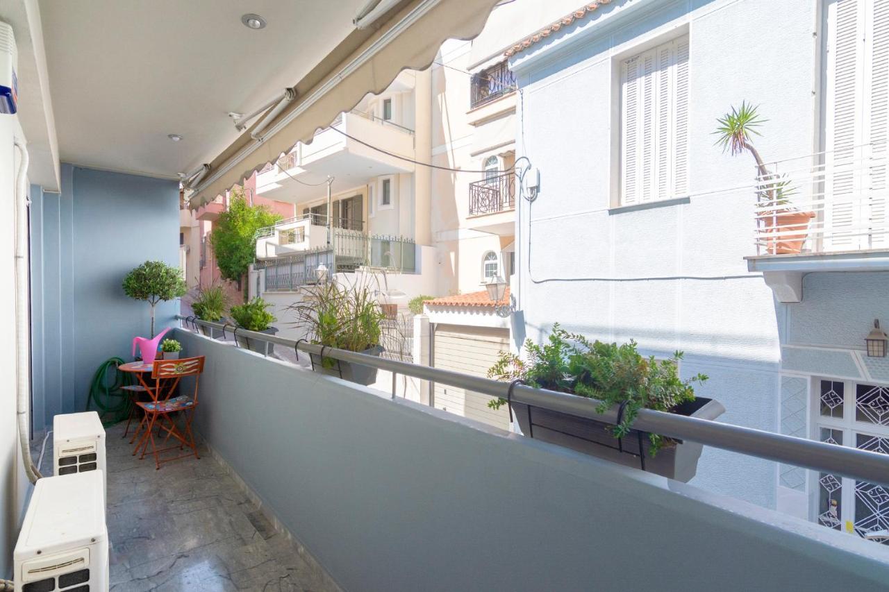Central 3Bd Apt. Near Acropolis Aten Exteriör bild
